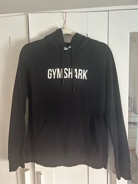 Gymshark Black Logo Pullover Hoodie